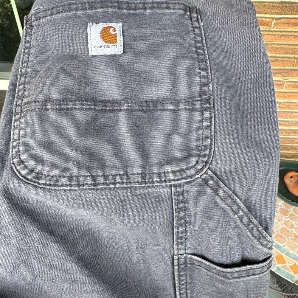 Carhartt Gray Original Fit Pants size 8S - Picture 9 of 9
